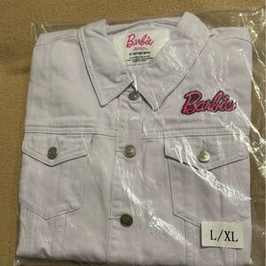 Barbie tour denim Jacket with Embroidery NWT